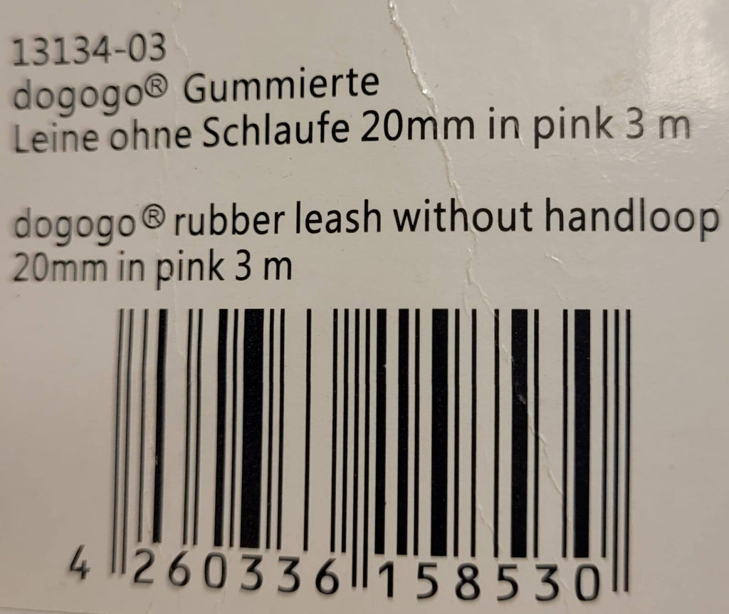 Dogogo Reflective Dog Leash 3m – Pink/Burgundy
