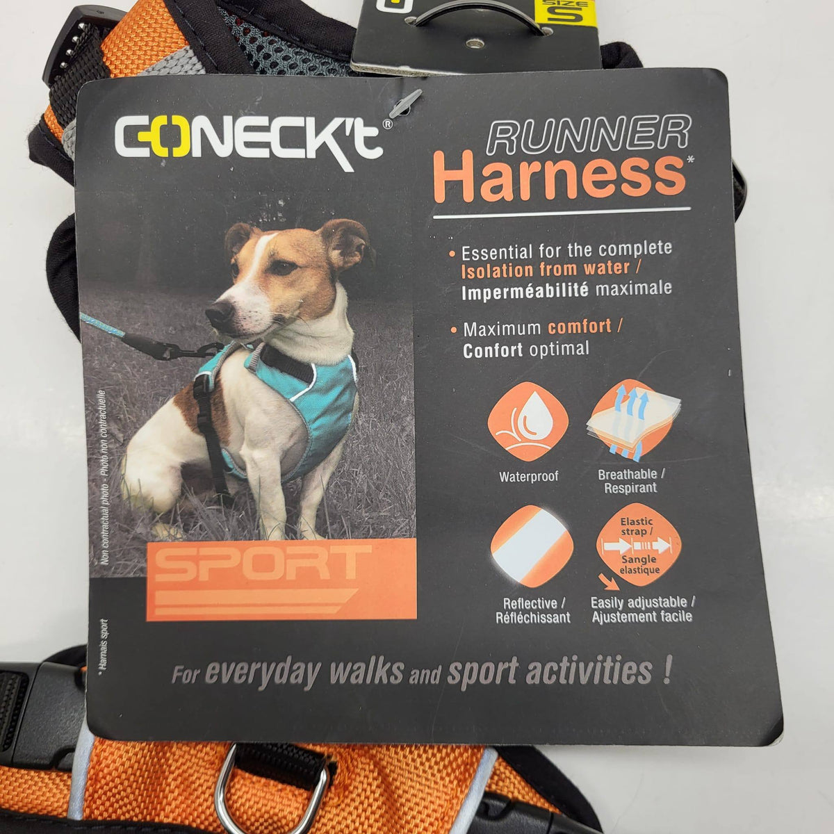 Coneckt Runner Harness Orange