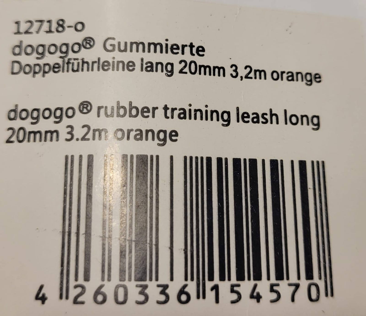 Dogogo Reflective Multifunctional Dog Leash 3.2m – Orange
