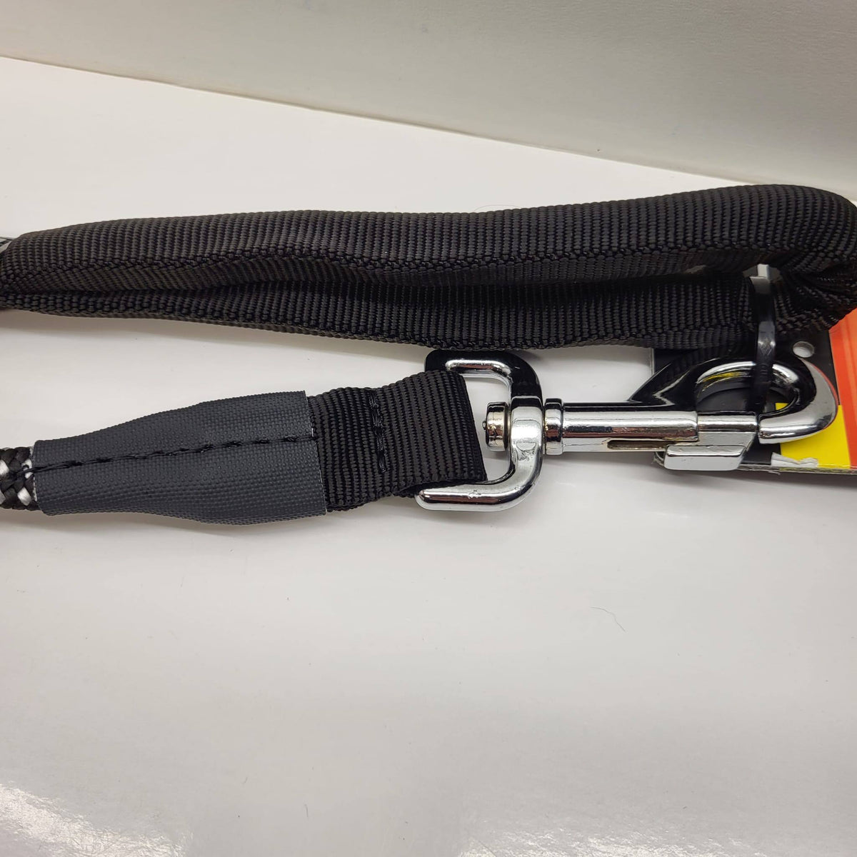Coneckt Reflective Rope Lead Black