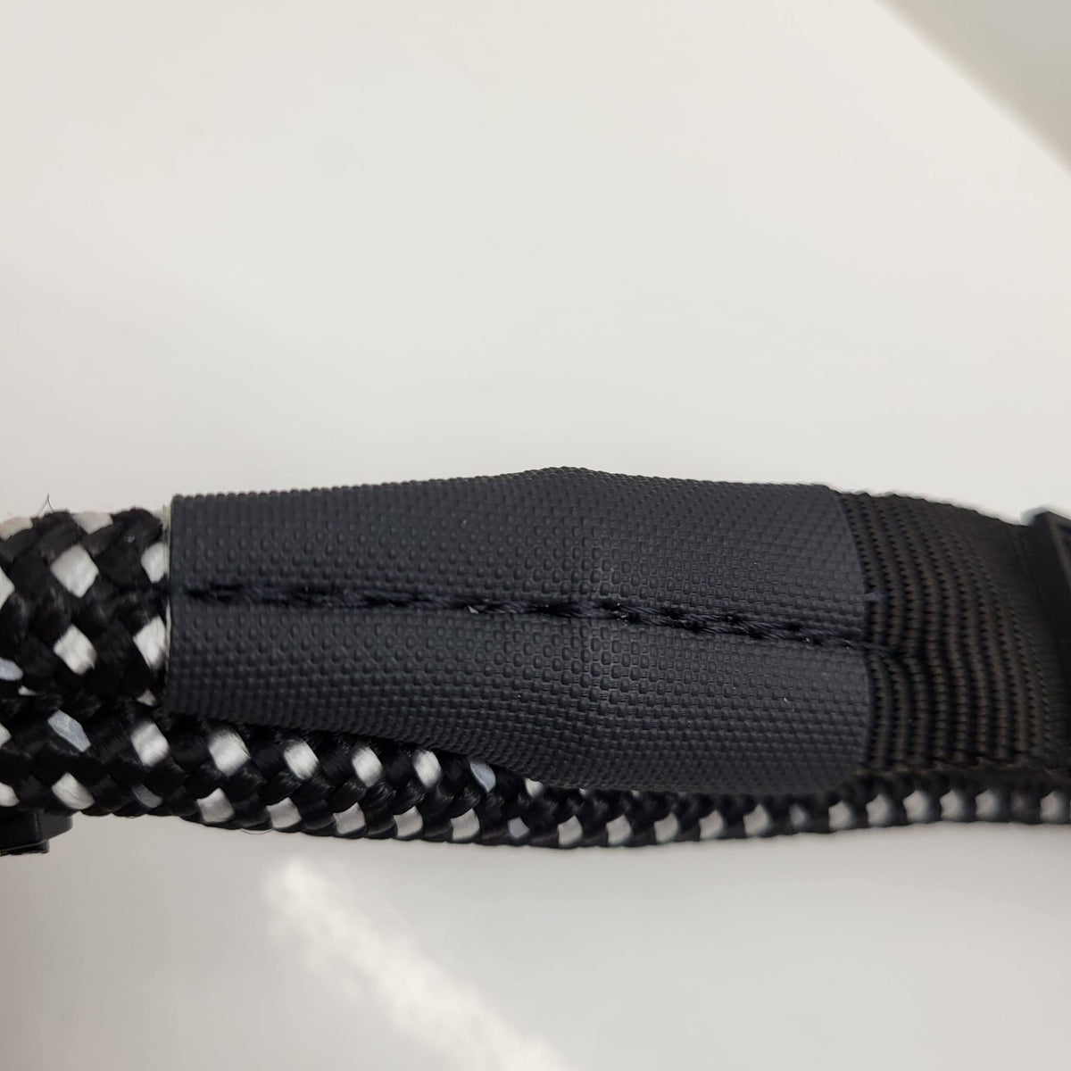 Coneckt Reflective Rope Lead Black