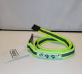 Dogogo Reflective Dog Leash 1m – Neon Yellow/Black, 20mm
