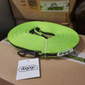DOGOGO Reflective Long Training Leash – Green – 20 m
