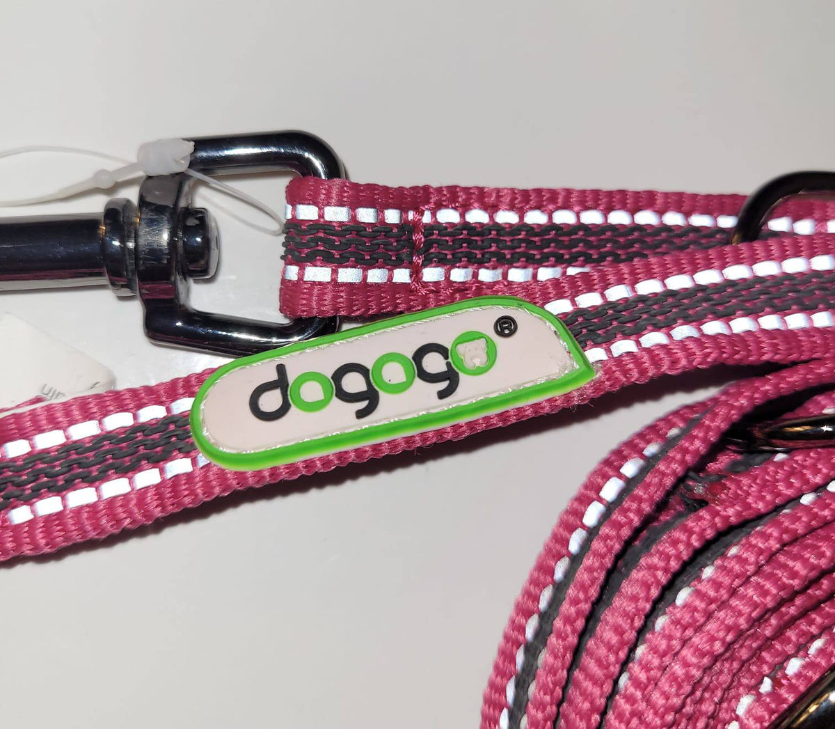Dogogo Reflective Burgundy Multi-Function Dog Leash 3.2m