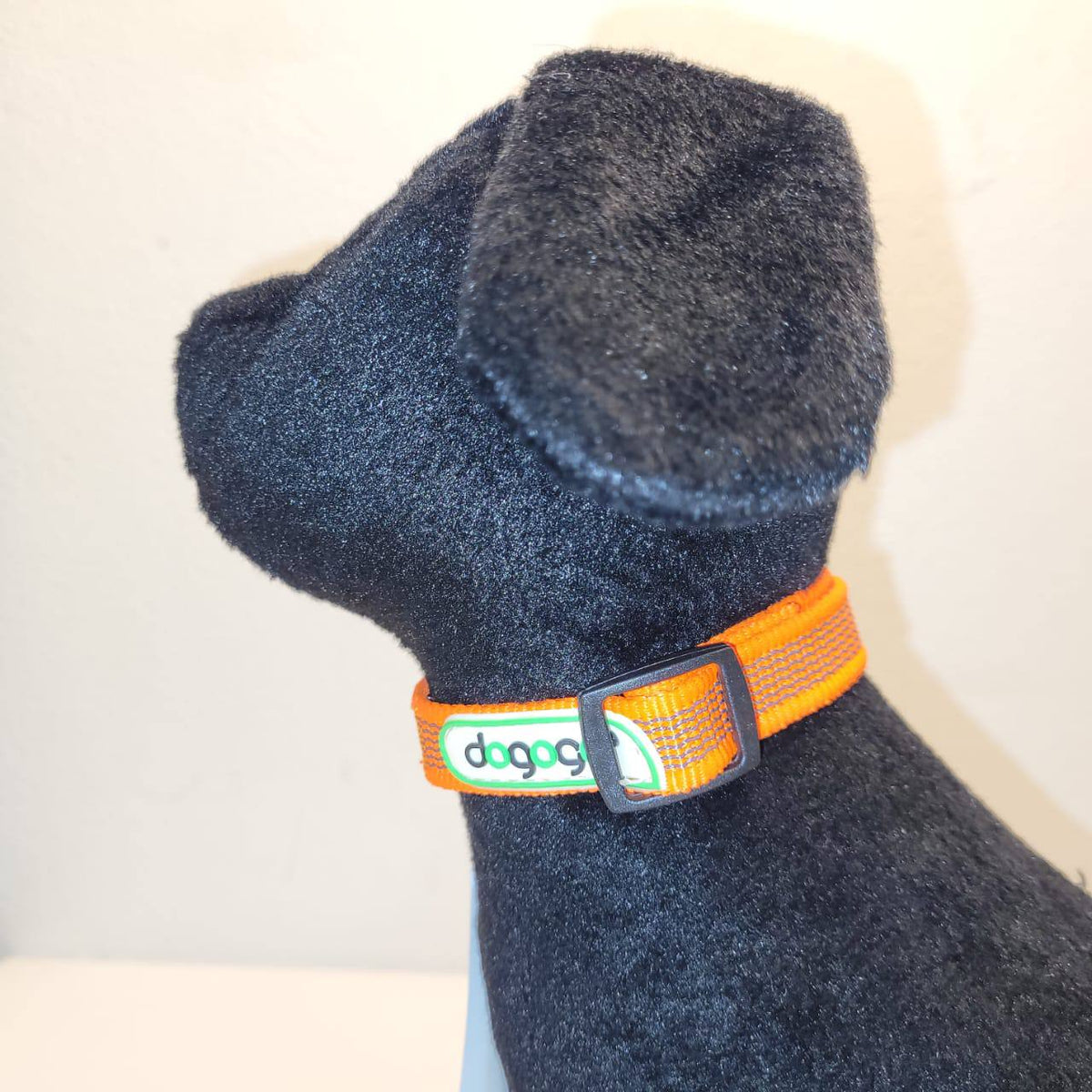 Dogogo Mesh Dog Collar – Orange, 25-35cm