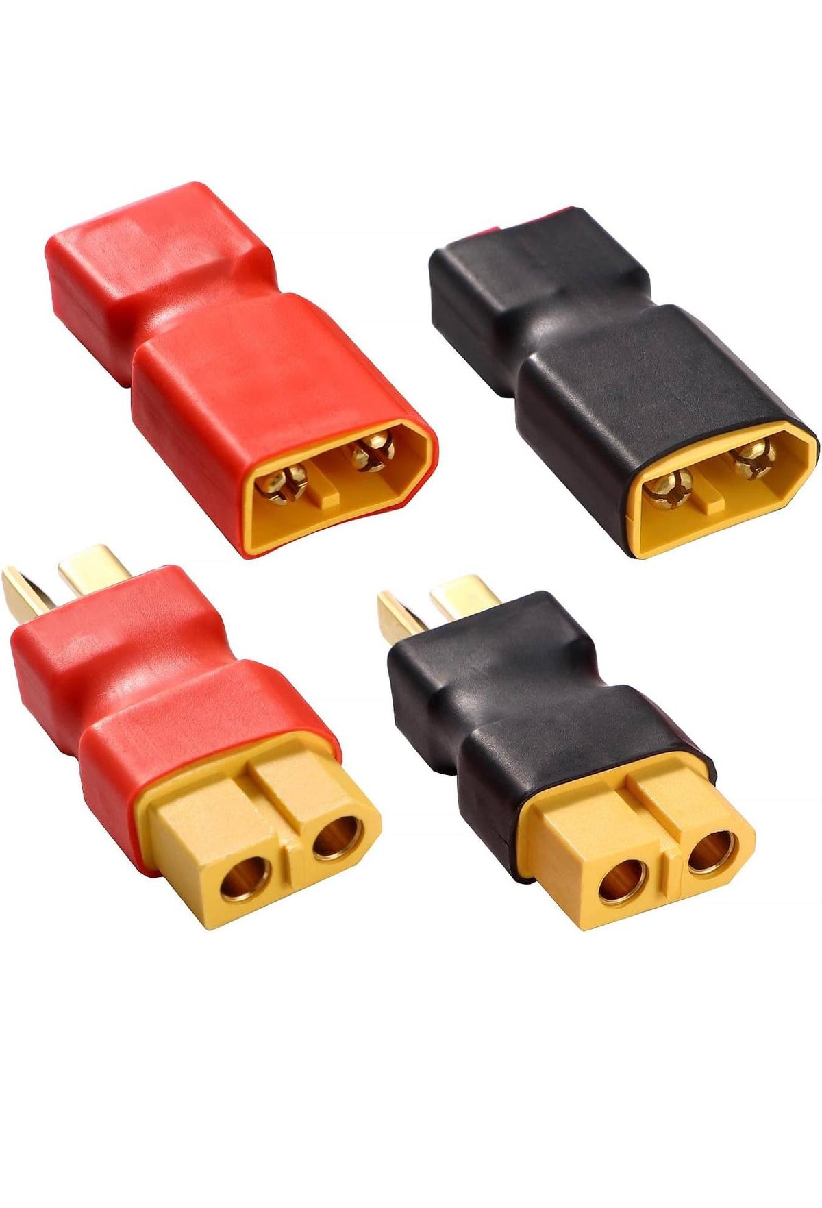 YIXISI XT60 naar T-Plug Deans Verloopstukken 4st