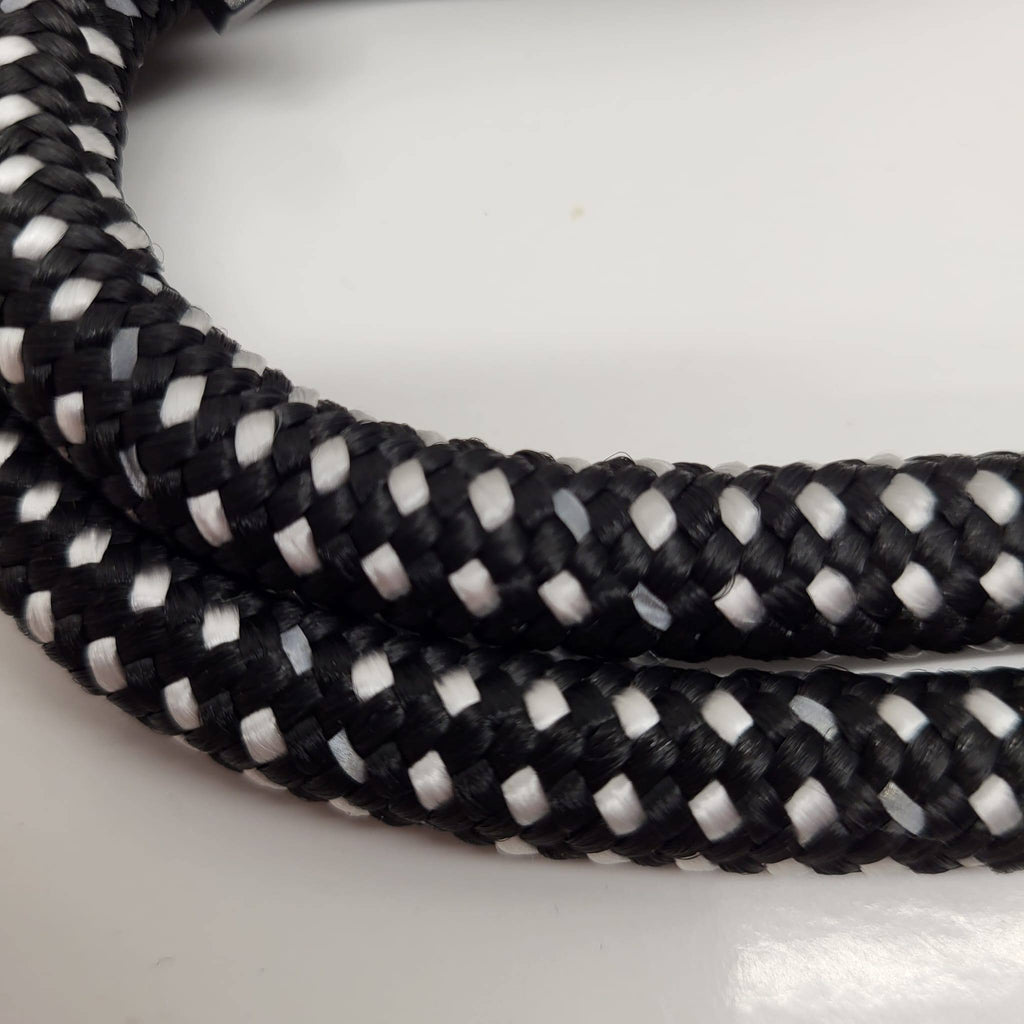 Coneckt Reflective Rope Lead Black
