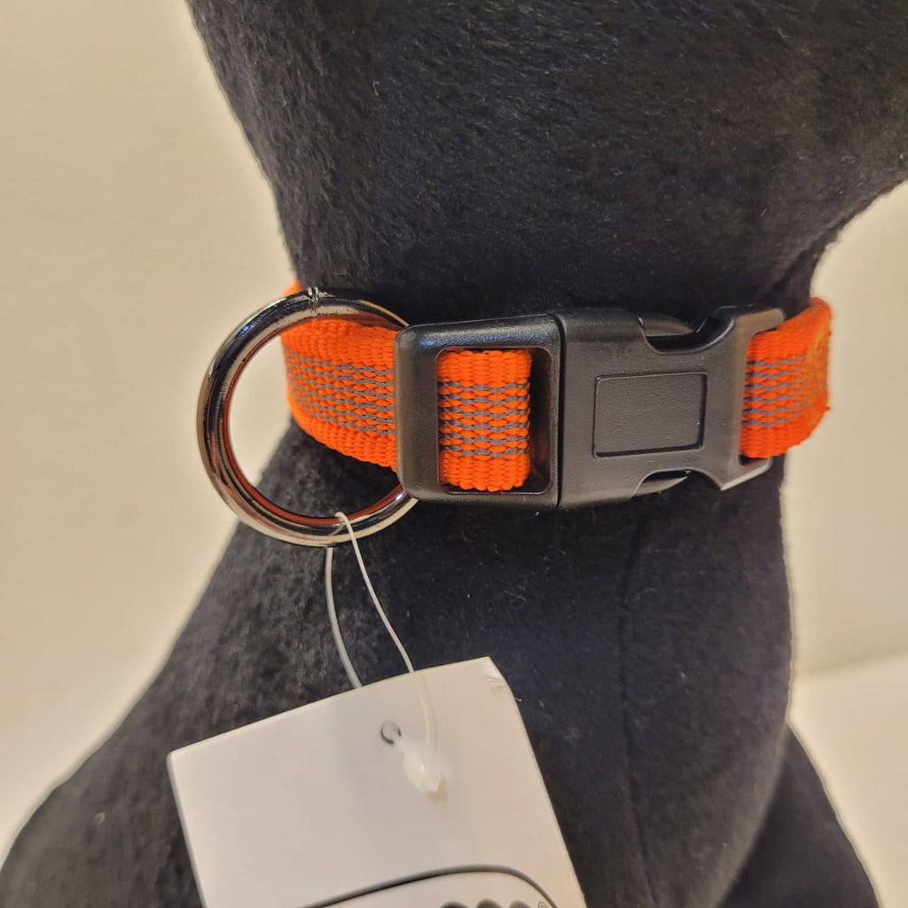 Dogogo Mesh Dog Collar – Orange, 25-35cm
