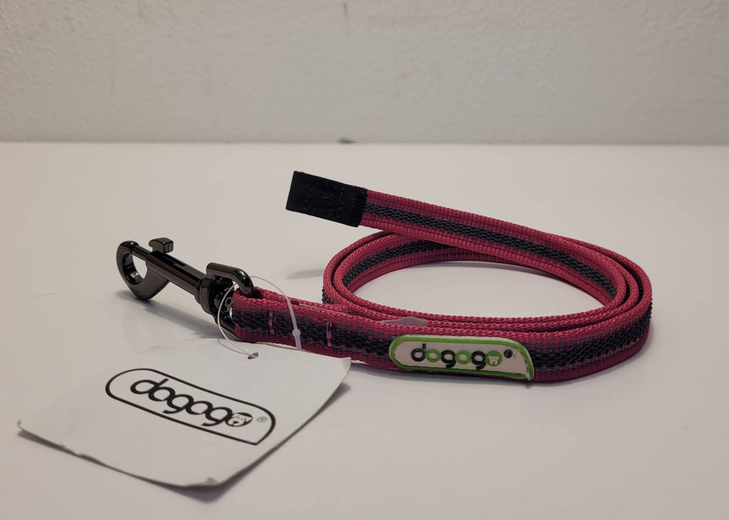 Dogogo Reflective Dog Leash 1m – Pink/Burgundy