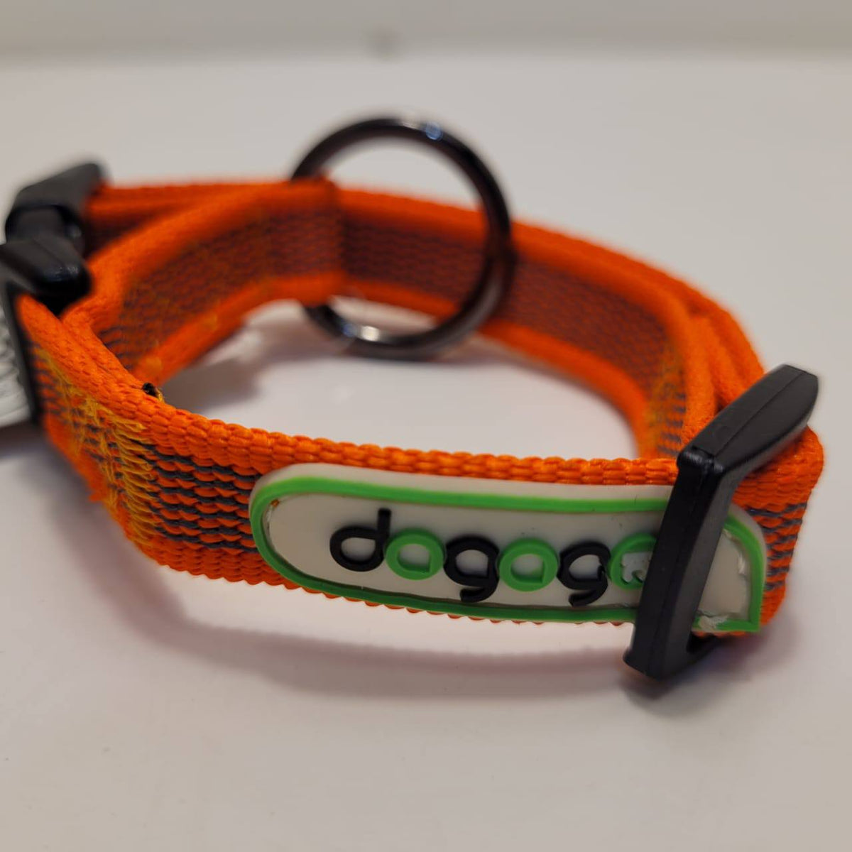 Dogogo Mesh Dog Collar – Orange, 25-35cm