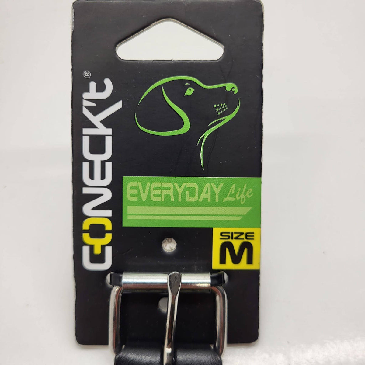 Coneckt Everyday Life Leather Dog Collar Size M