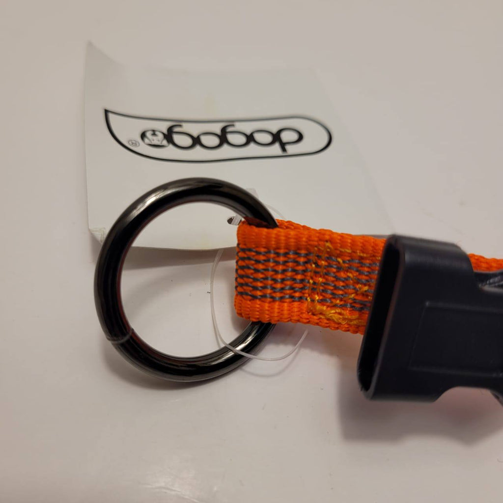 Dogogo Mesh Dog Collar – Orange, 25-35cm