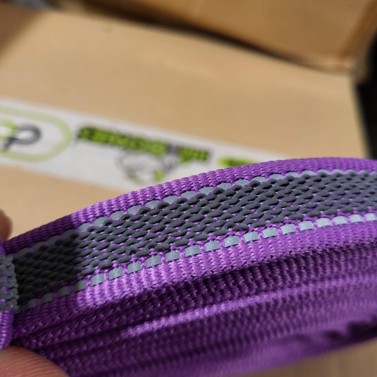 DOGOGO Reflective Long Training Leash – Purple – 10 m