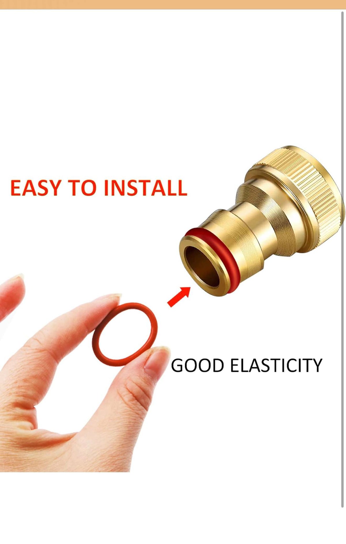 YIXISI Siliconen O-ring Assortiment 270st Rood 24 Maten