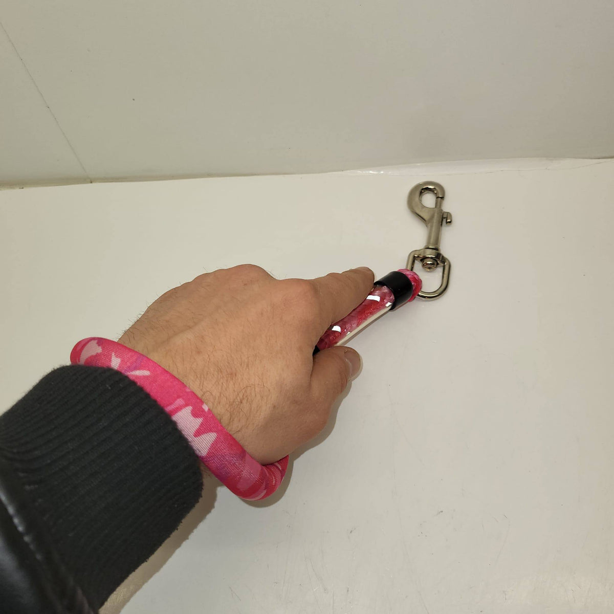 EzyDog Sparky Leash Extension Pink Camo 24"