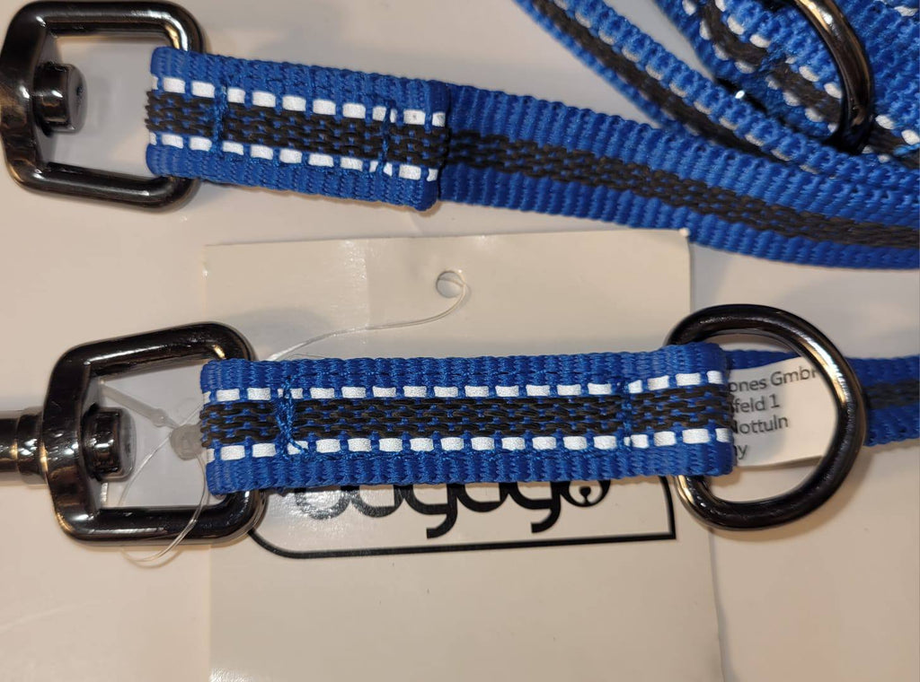 Dogogo Reflective Blue Multi-Function Dog Leash 3.2m