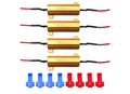 YIXISI LED Lastweerstanden 50W 6Ohm 4st + Kabelverbinders
