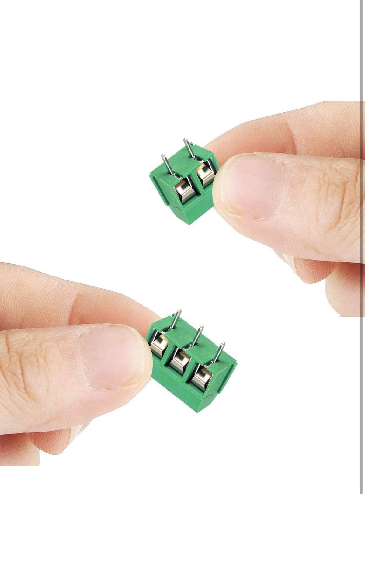 YIXISI PCB Schroefklemmenblok 2-polig 100st 5.08mm + Schroevendraaier