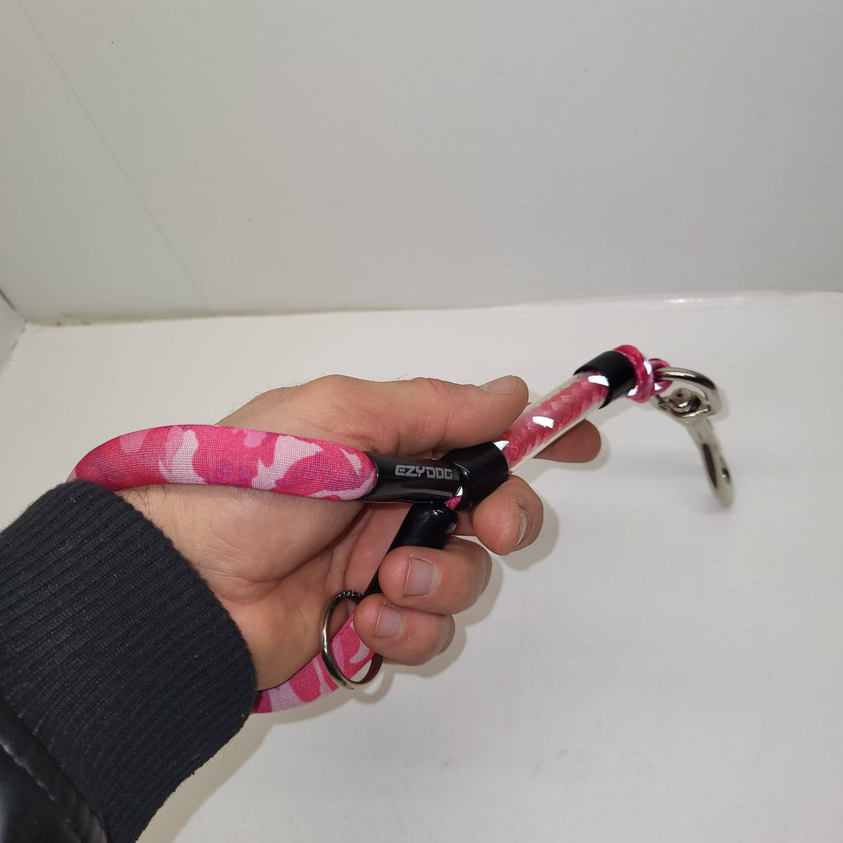EzyDog Sparky Leash Extension Pink Camo 24"