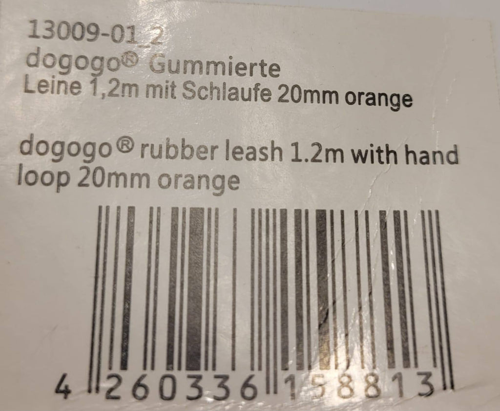 Dogogo Reflective Dog Leash 1.2m – Orange