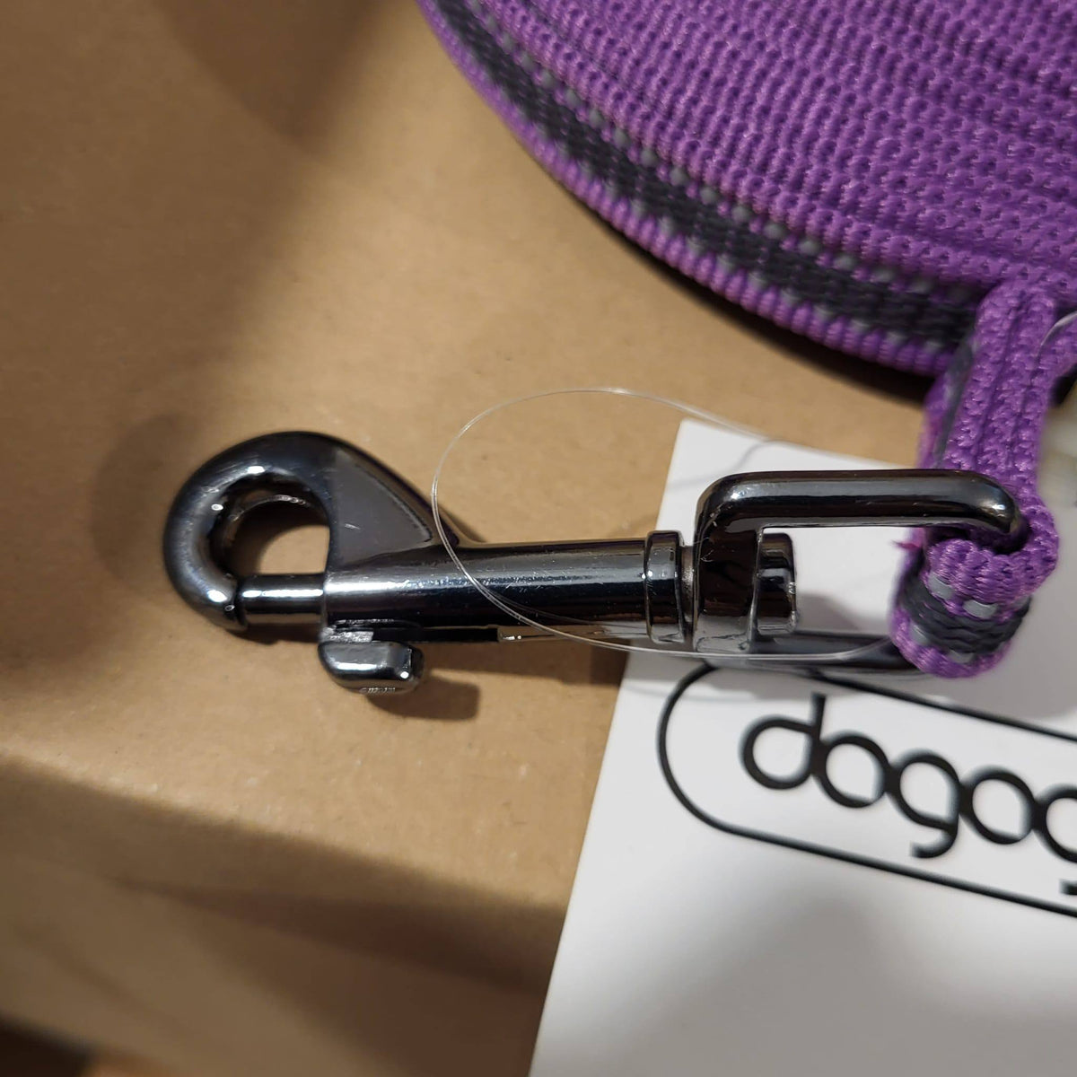 DOGOGO Reflective Long Training Leash – Purple – 20 m