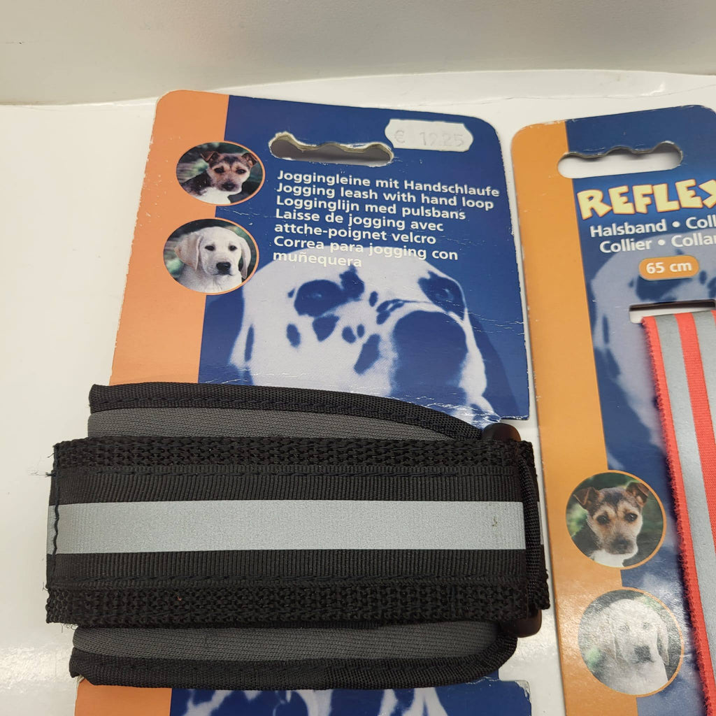 Nobby Jogging Leash & Reflex Collar Set 65cm