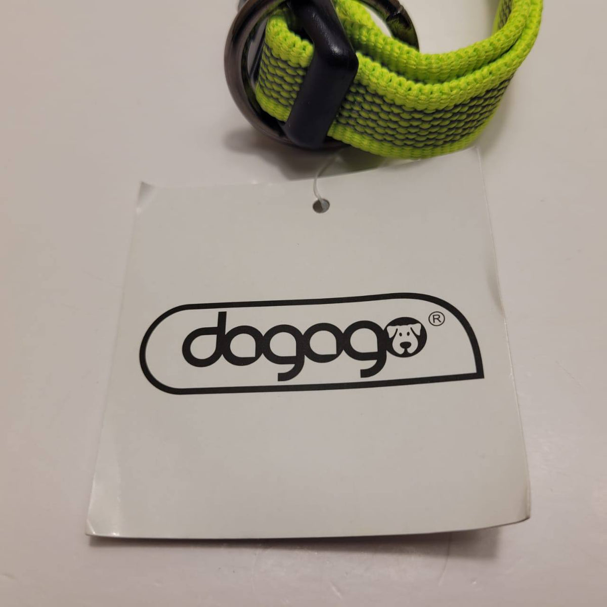 Dogogo Mesh Dog Collar – Lime Green, 25-35cm